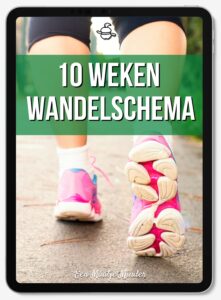 Wandel je Fit Challenge grijs 10 weken wanderlschema min