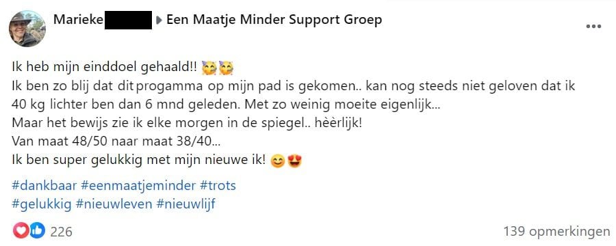 Marieke hormoon testimonial min